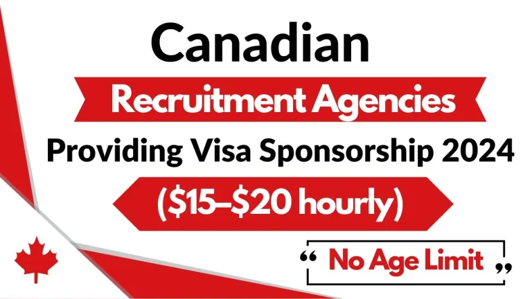 Canada Job Opportunities with Visa Sponsorship 2024 – Apply Now